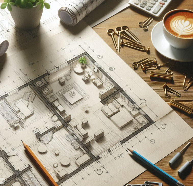 План квартиры в новостройке