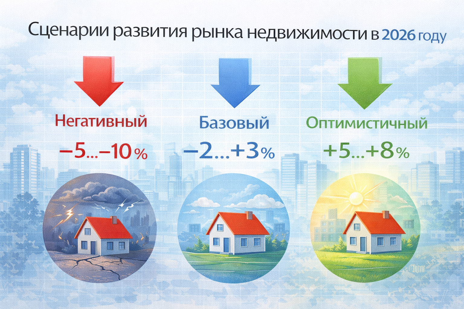 Сценарии развития рынка недвижимости в 2026 году