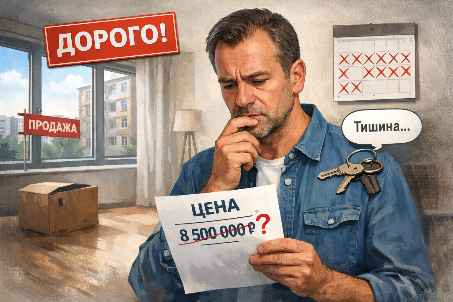 Признаки переоценки квартиры на рынке жилья