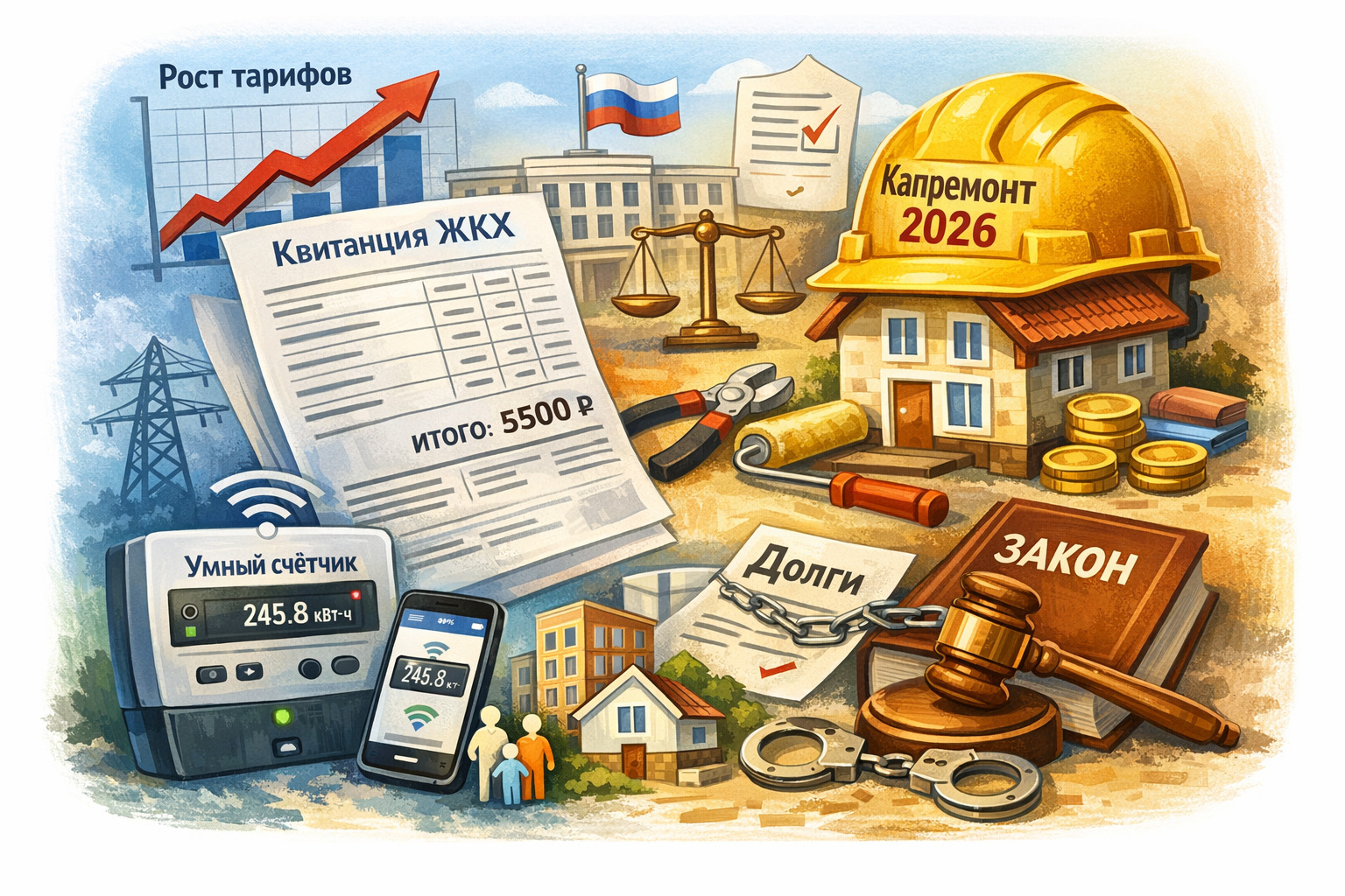 Новые законы, тарифы и права жильцов