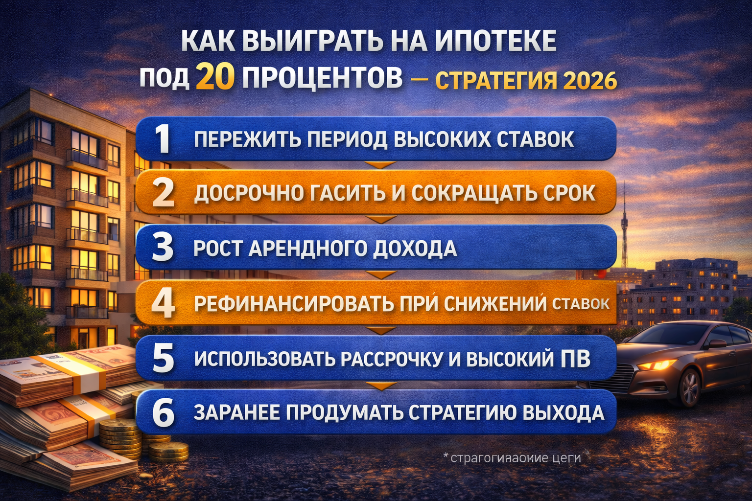 Как выиграть на ипотеке под 20 процентов — стратегия 2026