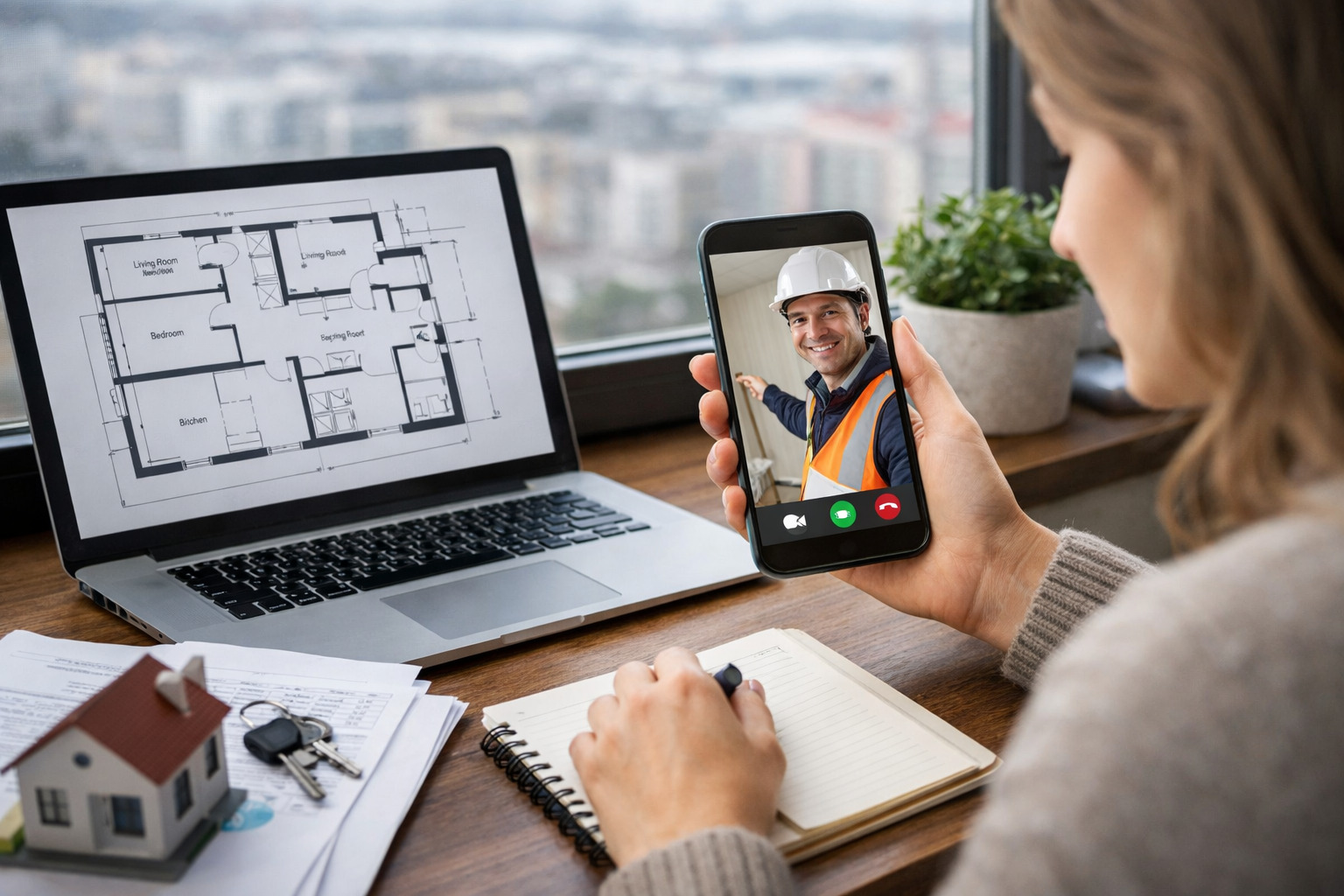 Приемка новостройки из другого города