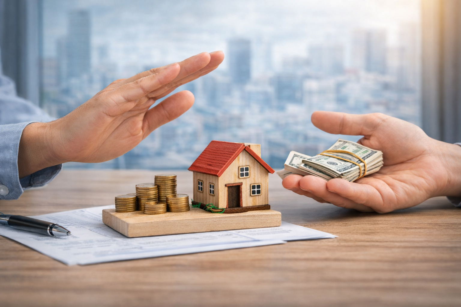 Переговоры между покупателем и продавцом при продаже квартиры