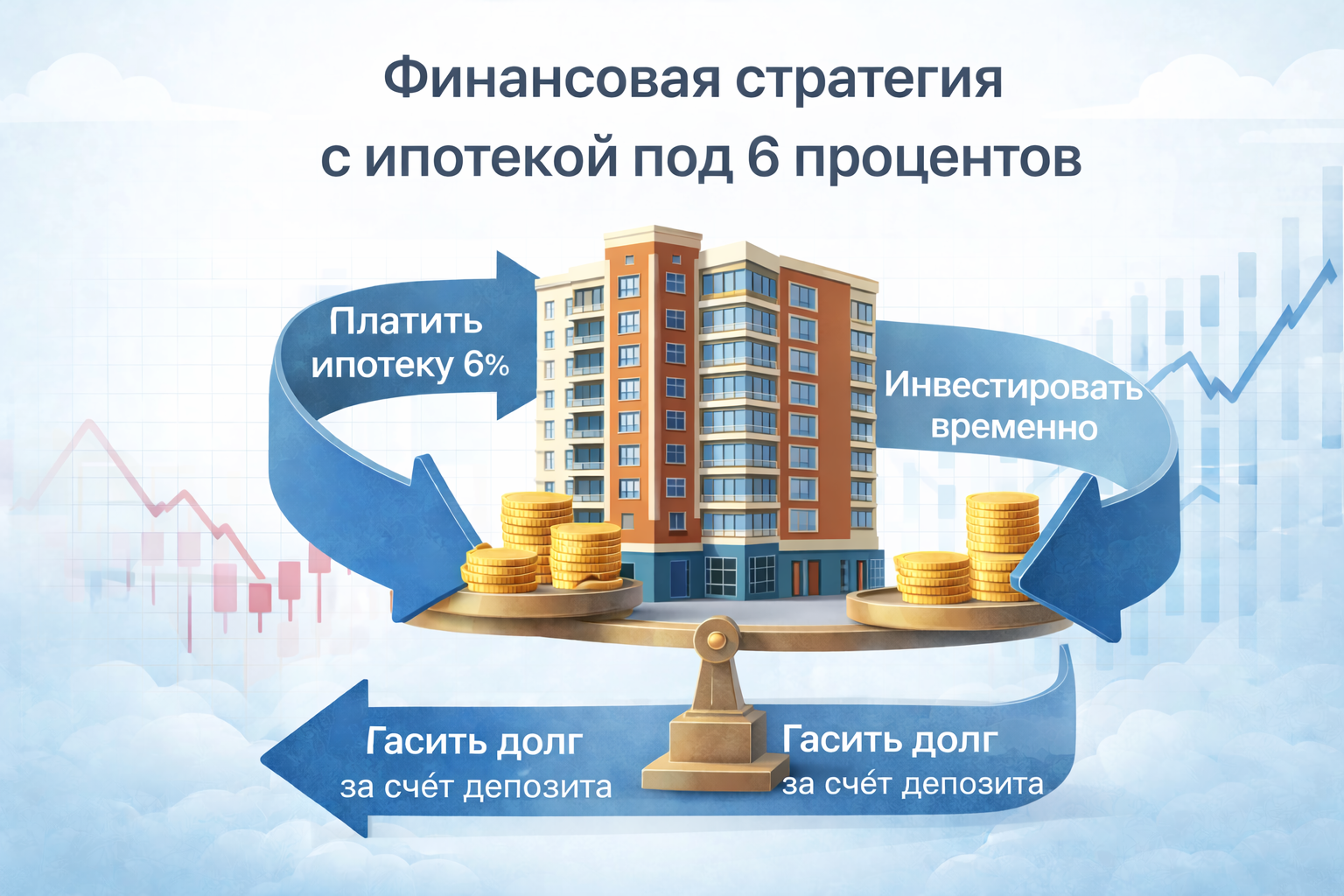 Финансовая стратегия с ипотекой под 6 процентов