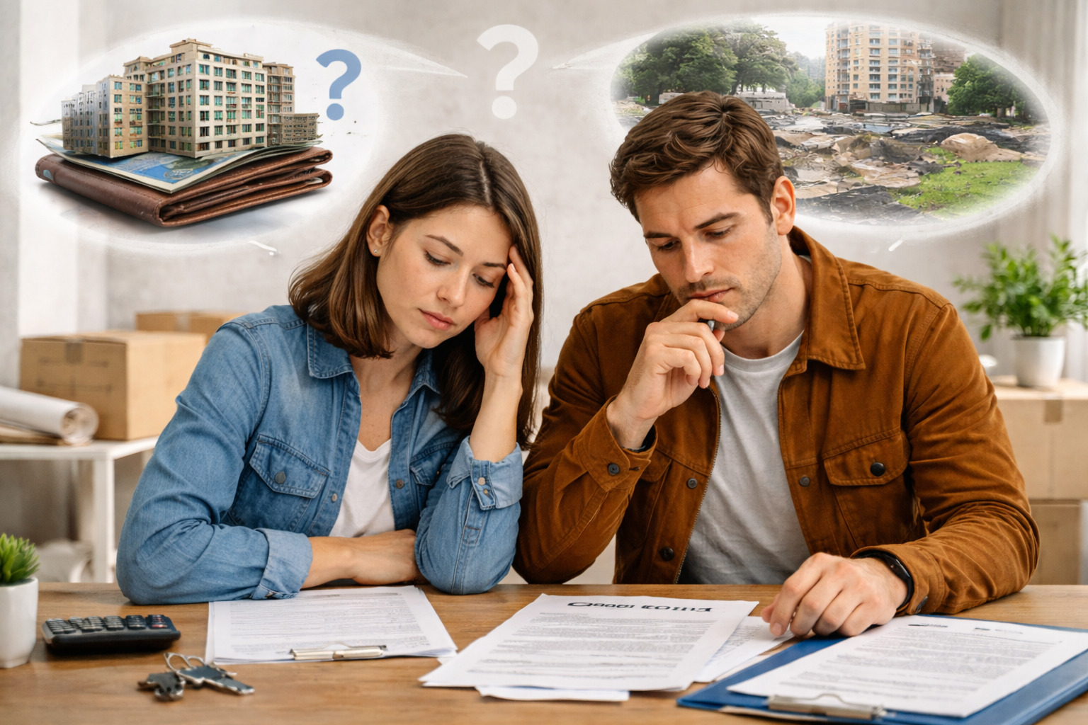 Сомнения при выборе квартиры