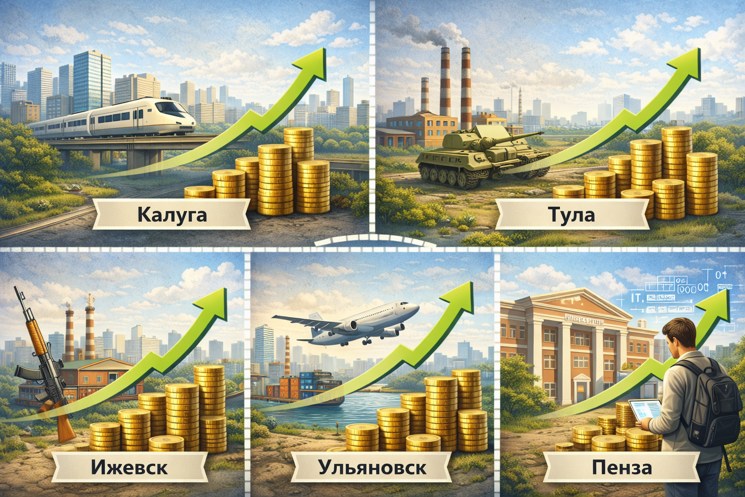 Недооценённые города России с потенциалом роста жилья