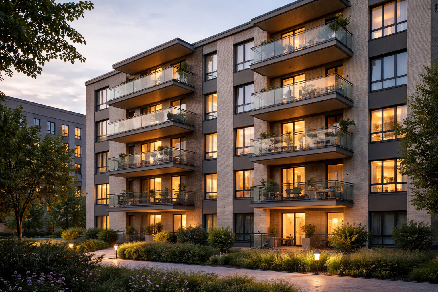 Квартира в новом доме.