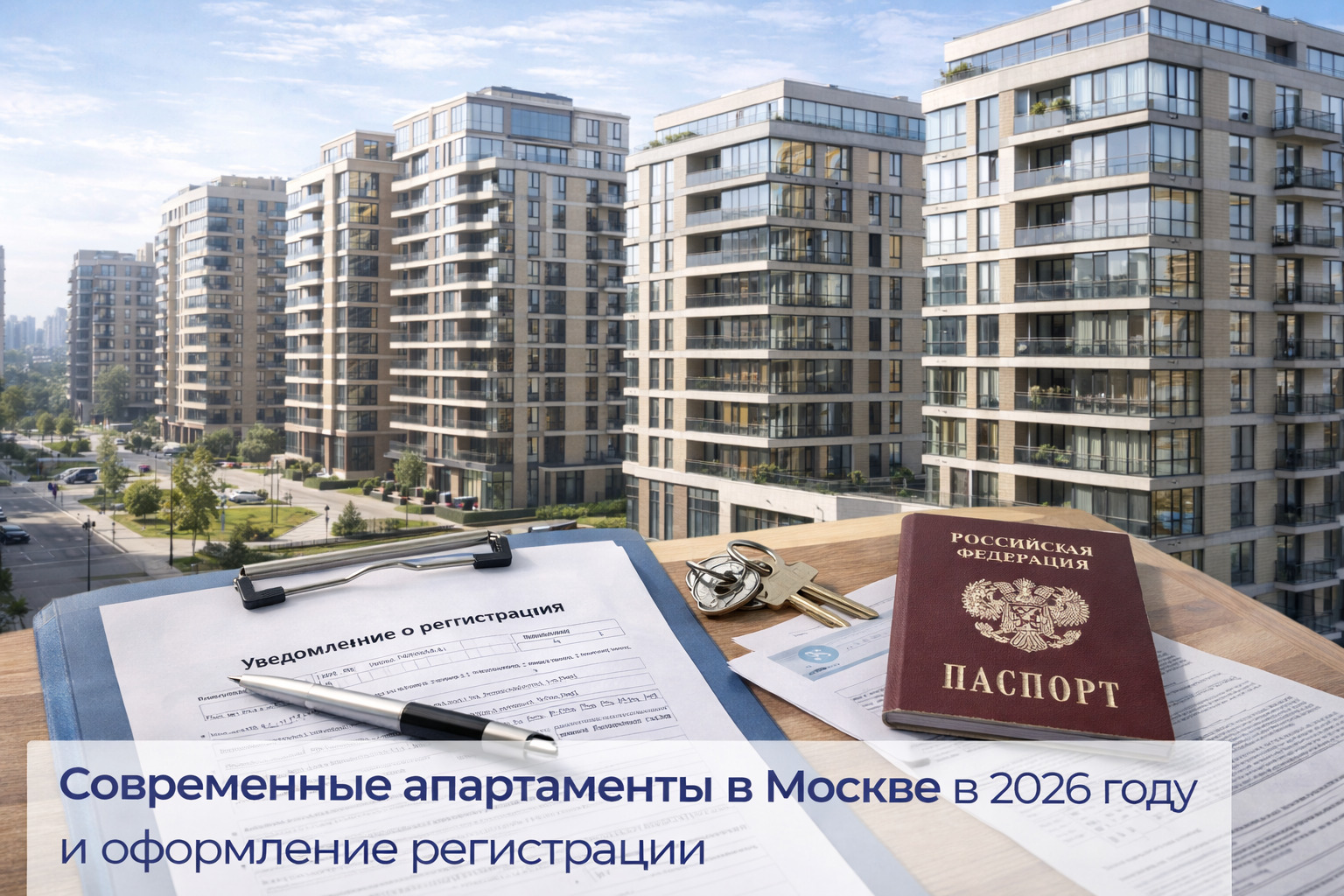 Современные апартаменты в Москве в 2026 году и оформление регистрации