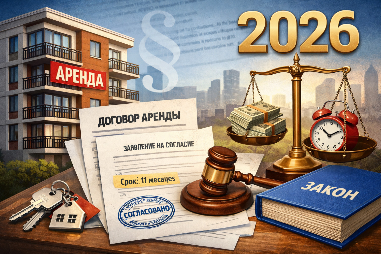 Юридический разбор сдачи ипотечной квартиры в аренду в 2026 году