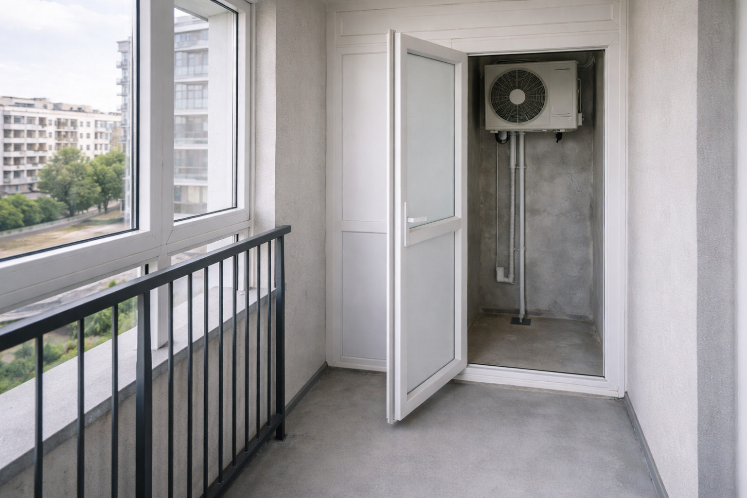 Сплит-рум на балконе