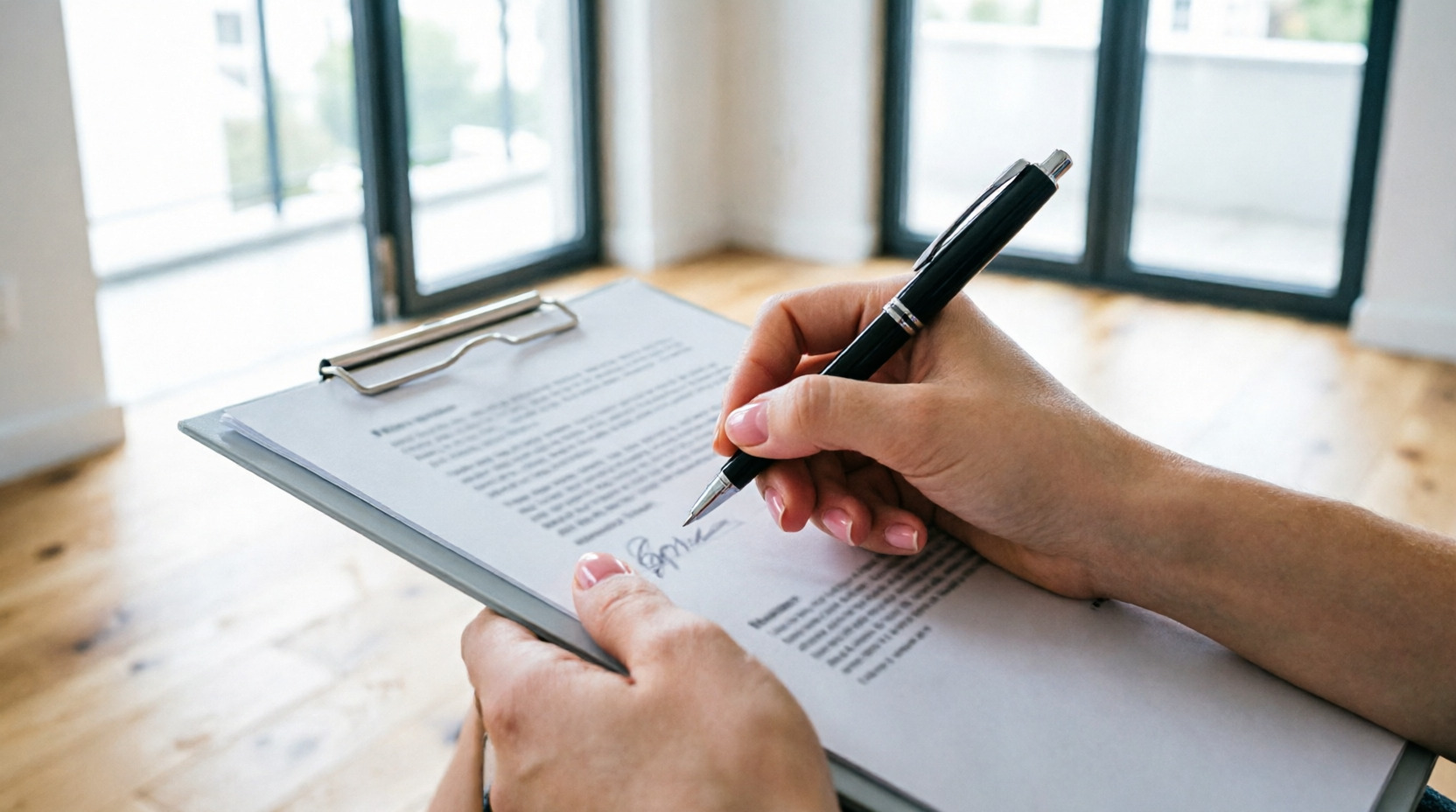 Процесс подписания документов