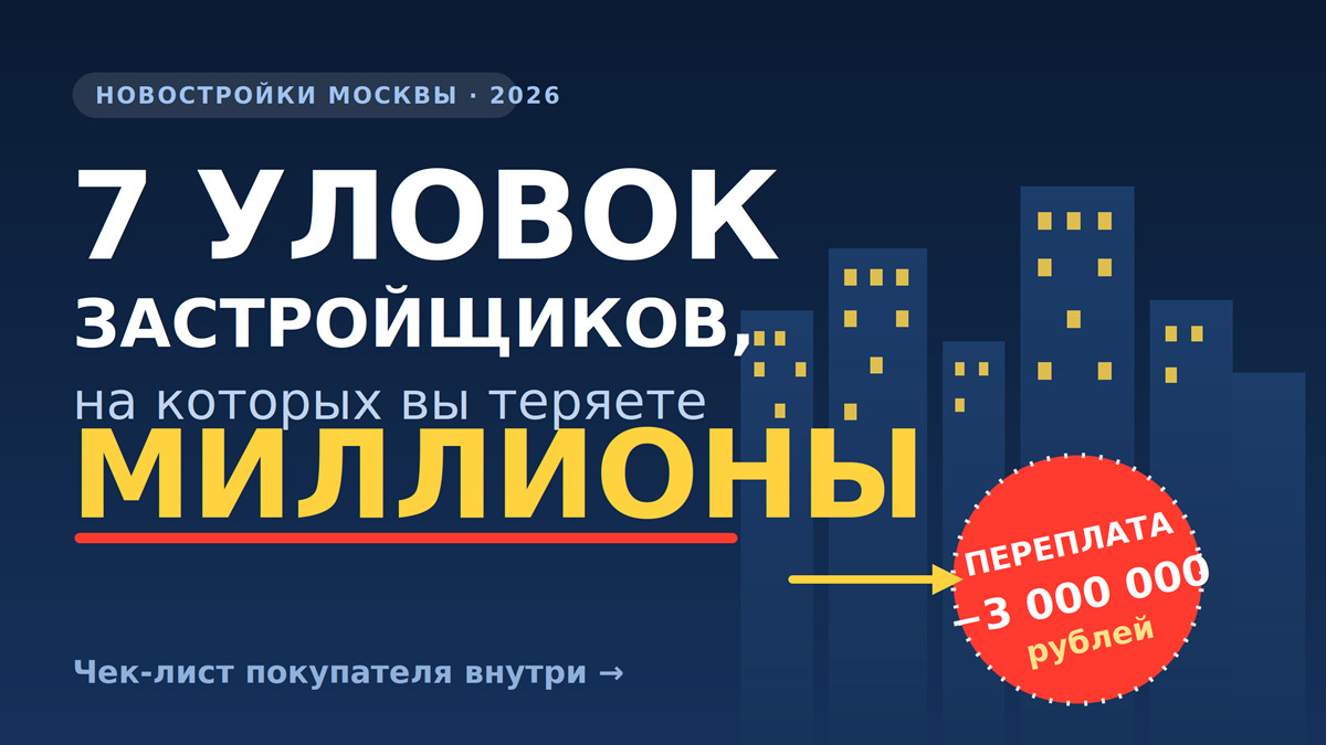 Как выбрать новостройку в Москве в 2026 году: подробный гид покупателя