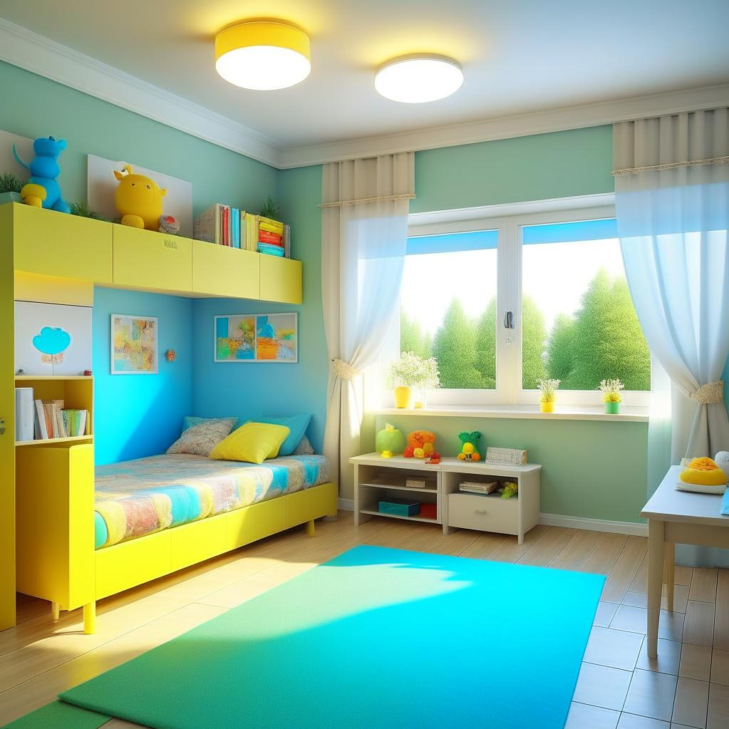 Планирование детских комнат