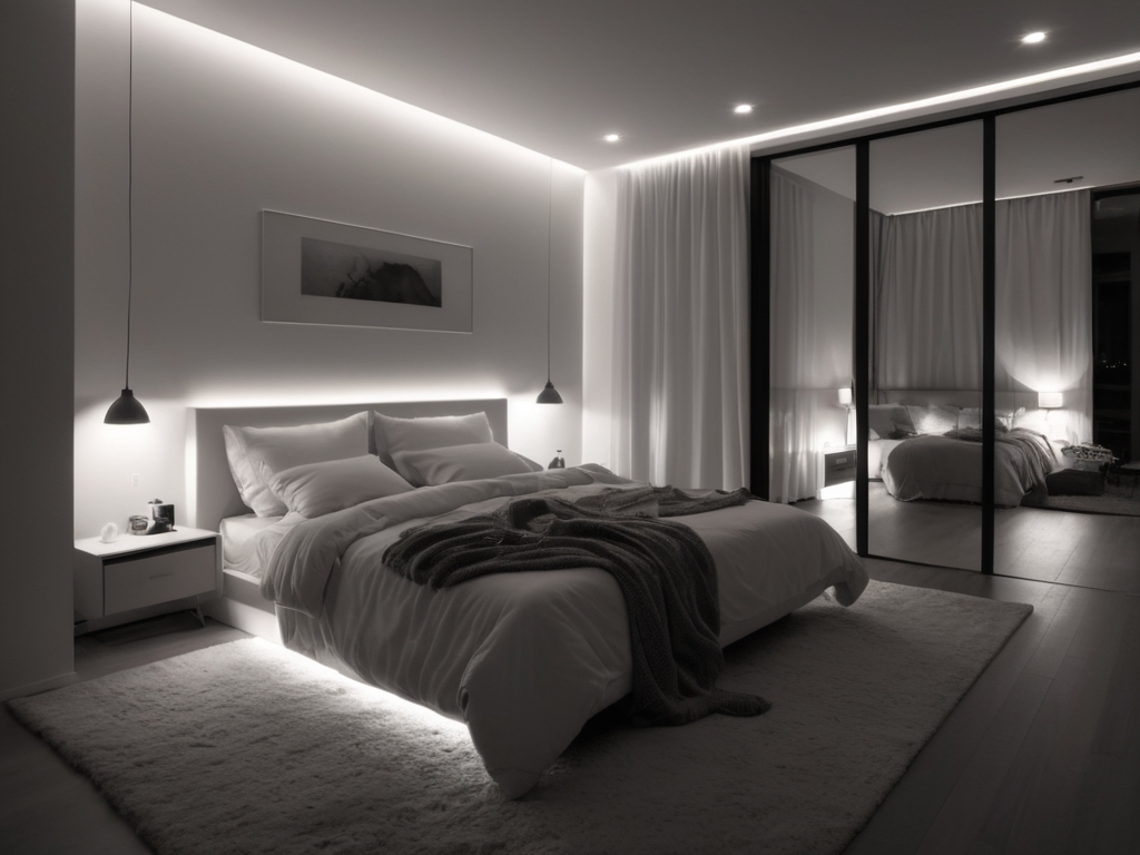 Секреты создания уютной спальни с помощью светодиодов