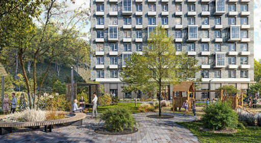 ЖК Снежный парк от ПИК Изображение опубликовано в информационных целях. Предоставлено ГК ПИК