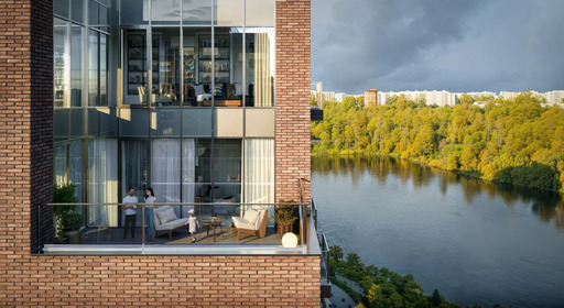 ЖК Бунинская набережная от ПИК Изображение опубликовано в информационных целях. Предоставлено  ПИК  https://www.pik.ru/bnab