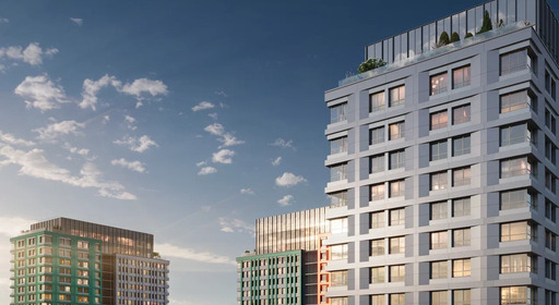 Яркий квартал Инджой от Талан Изображение опубликовано в информационных целях. Предоставлено  Талан  https://talan.ru