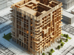 Тестирование деревянных домов большой этажности на безопасность будет завершено в течение года