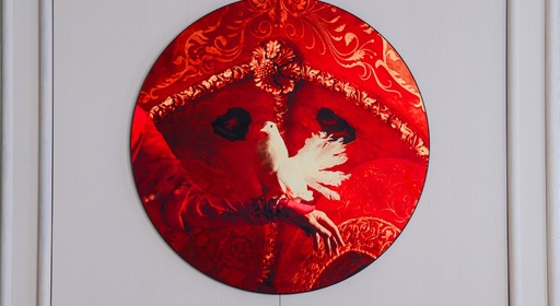 В. Клавихо-Телепнев. Фотопанно Голубь из цикла Kremlin. Дерево 