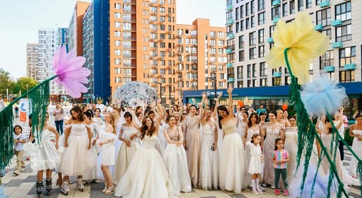 «Выгулять» свадебное платье — и стать основоположницей новой традиции 