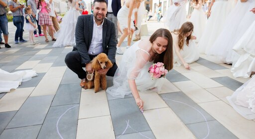 «Выгулять» свадебное платье — и стать основоположницей новой традиции 