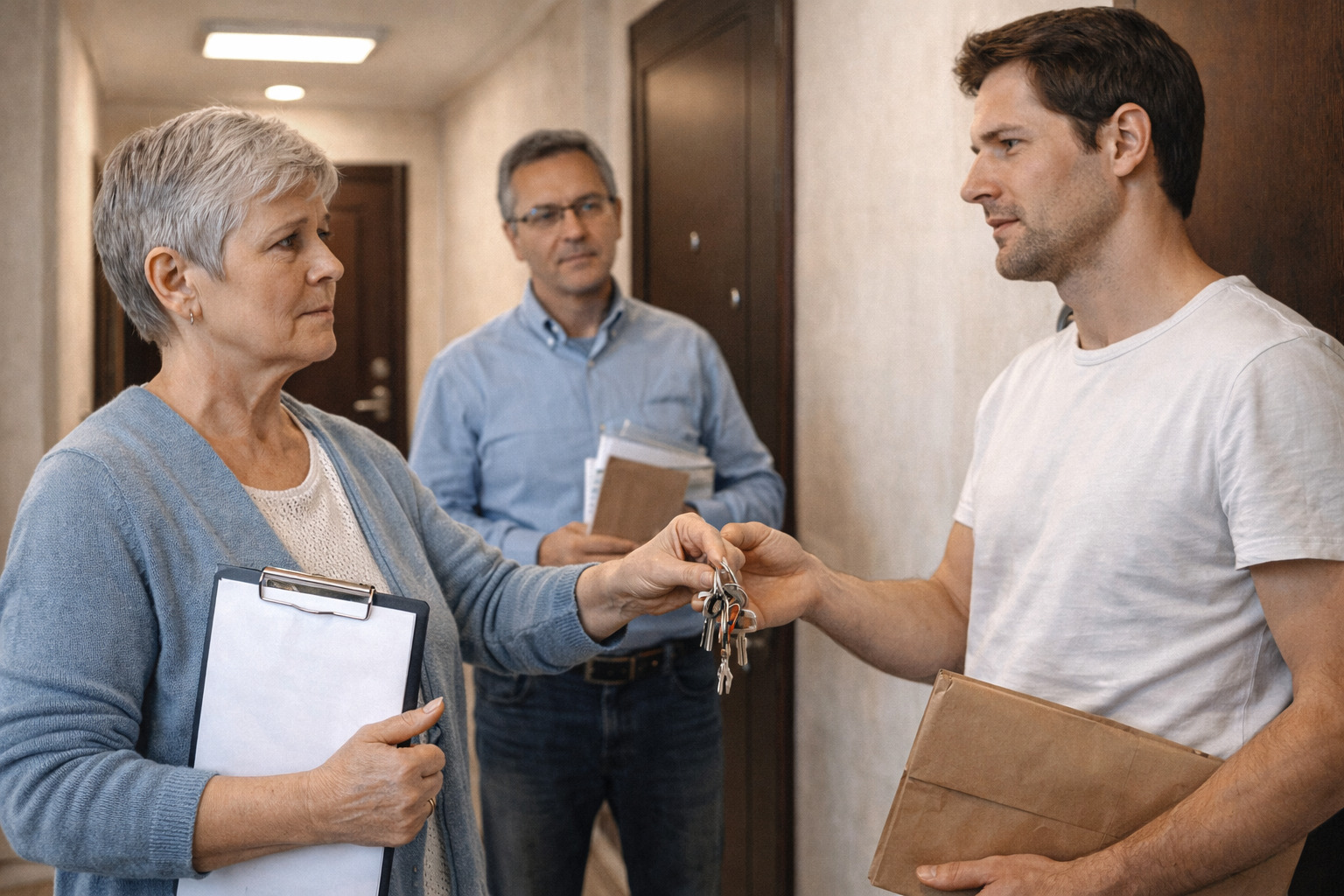 Управдом на работе