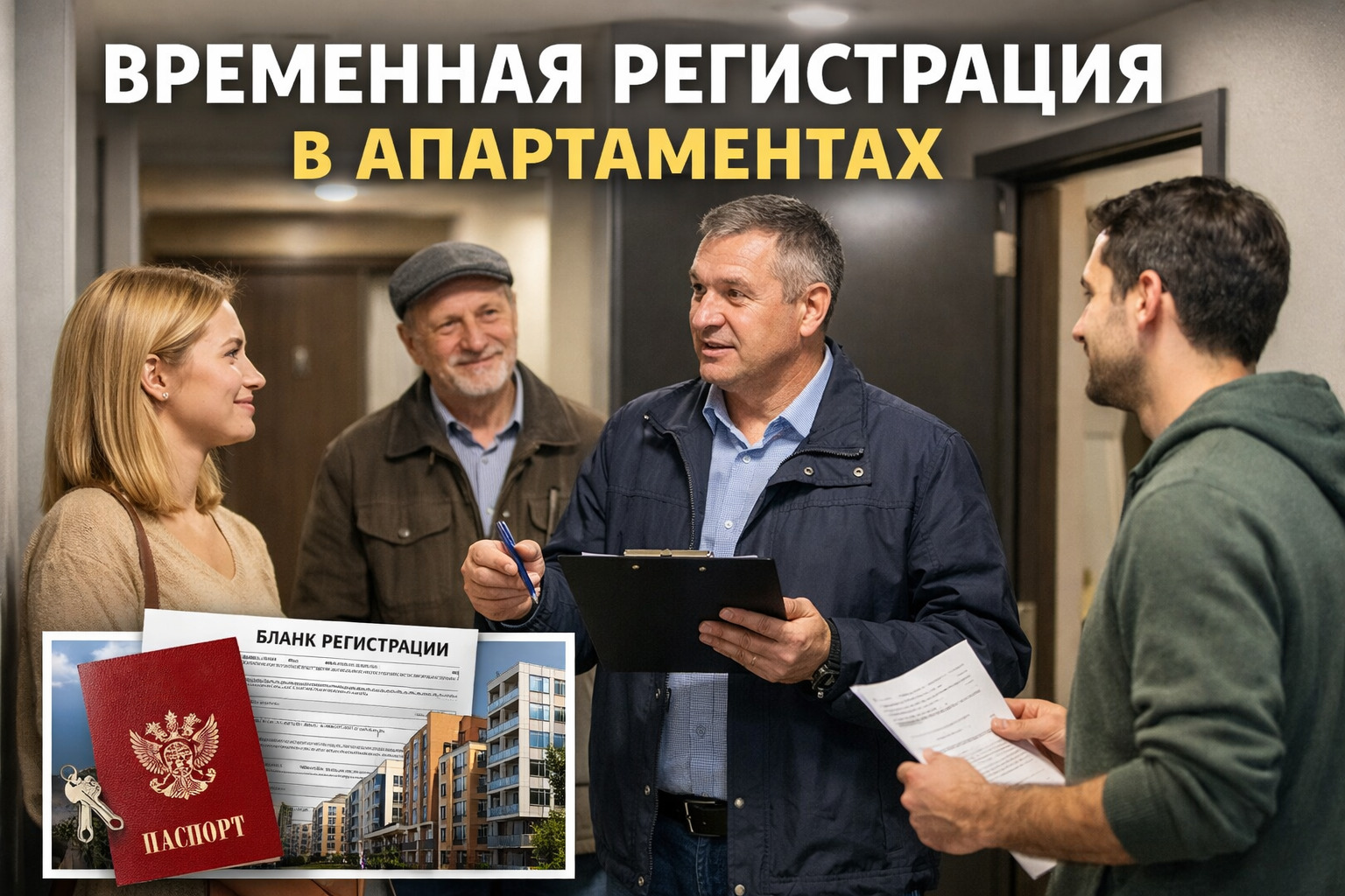 Временная регистрация в апартаментах признана законной