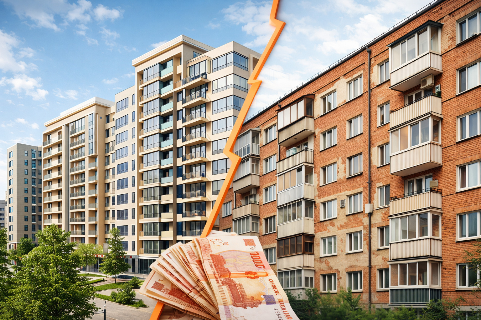 Новостройки стали дороже новой «вторички»: рынок меняет логику