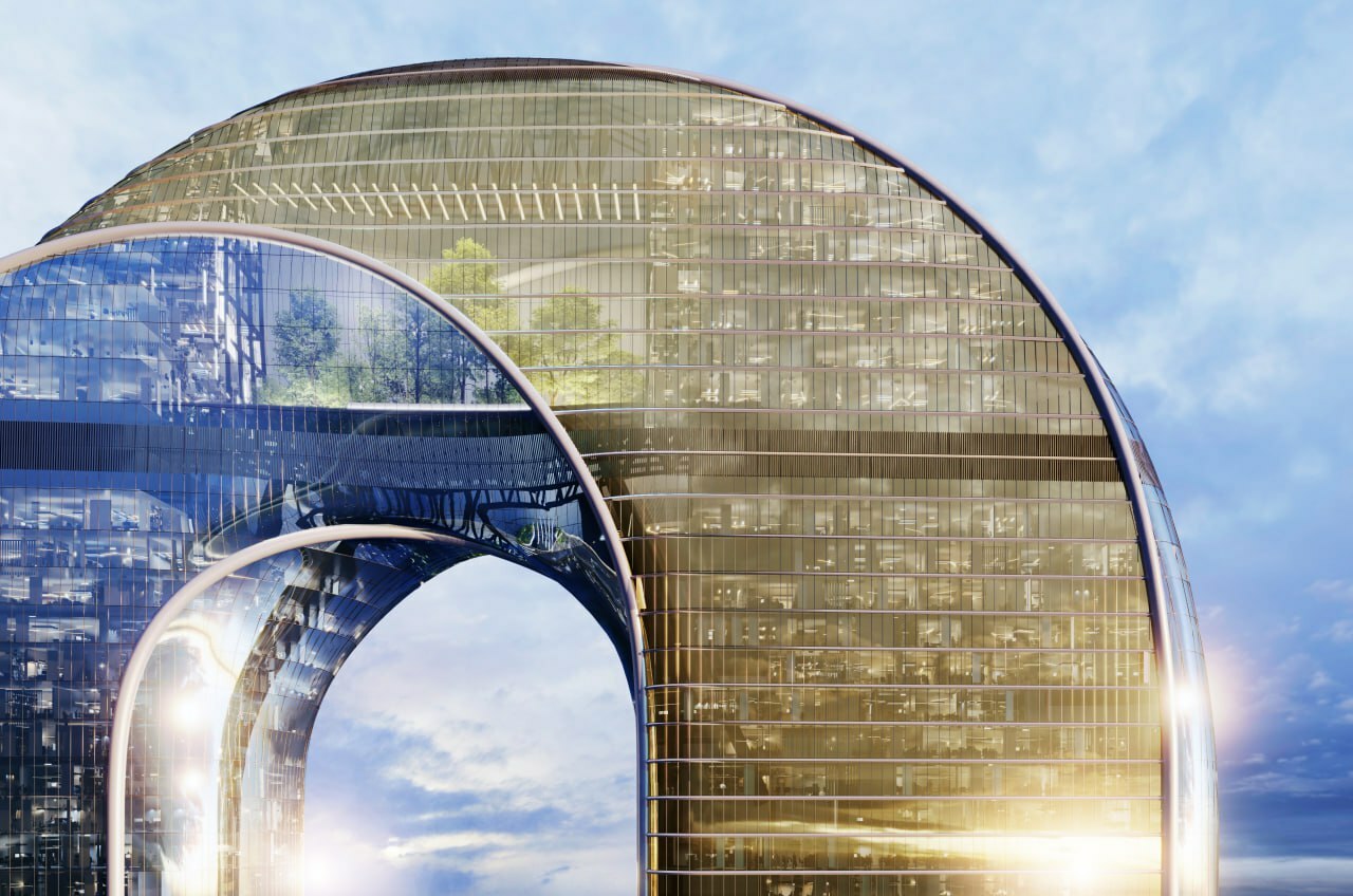 Небоскреб Oнe в Москве-Сити Изображение опубликовано в информационных целях. Предоставлено MR