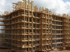 Скоро в России начнется возведение 9-этажных домов из дерева